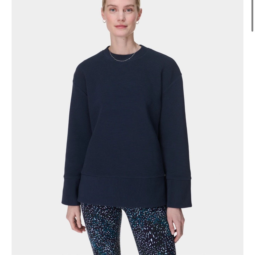 Sweaty Betty Peaceful Ribbed Sweatshirt